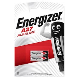 ელემენტი Energizer Alkaline A27 ელემენტი, 2ც შეკვრა A27-FSB2 (639333),  3330